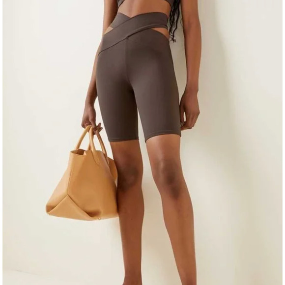 Live The Process Brown Jean Shorts - Picture 10 of 10